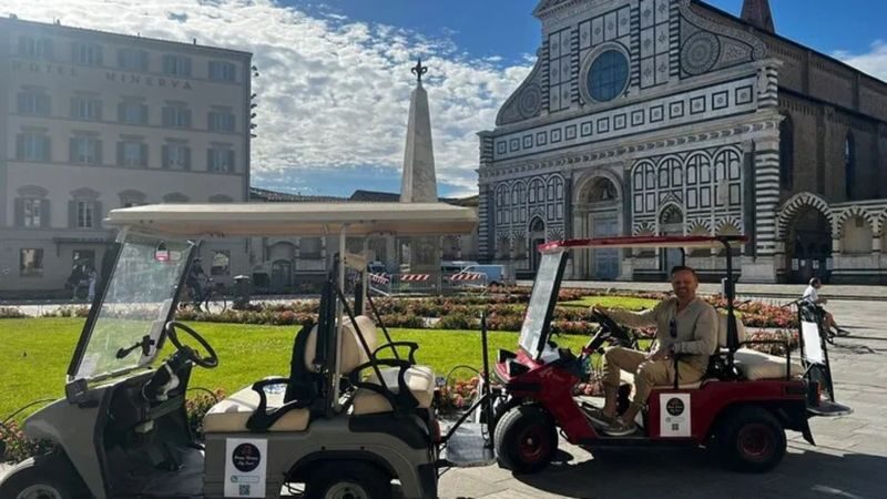 Florence private half-day electric golf cart tour - What the ride may show you