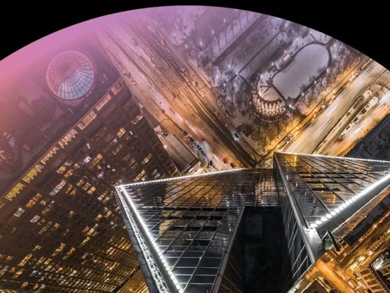 Flyover in Chicago Experience - The introduction sets the scene