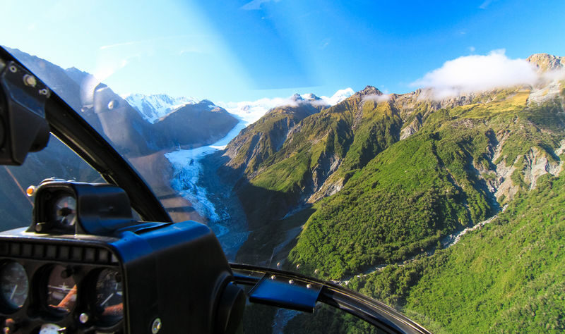 Fox Glacier Heli Hike Experience - The helicopter flight is the way in