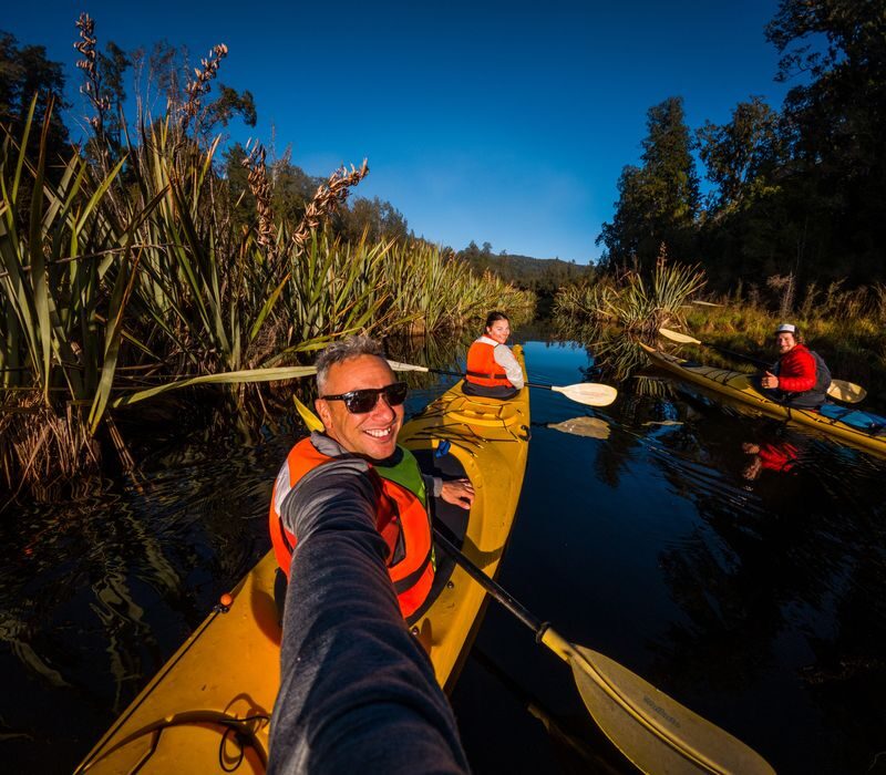 Franz Josef Kayak Classic Experience - The guide’s role: more than keeping you on course