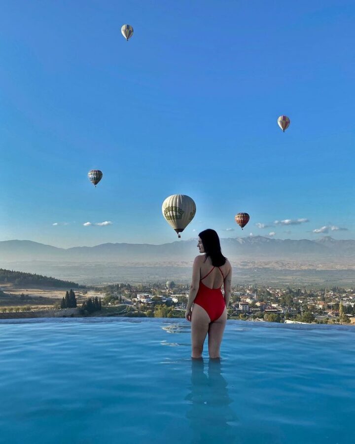 From Antalya: Pamukkale Hot Air Balloon Flight with Lunch - Balloon time, with a ground-level alternative