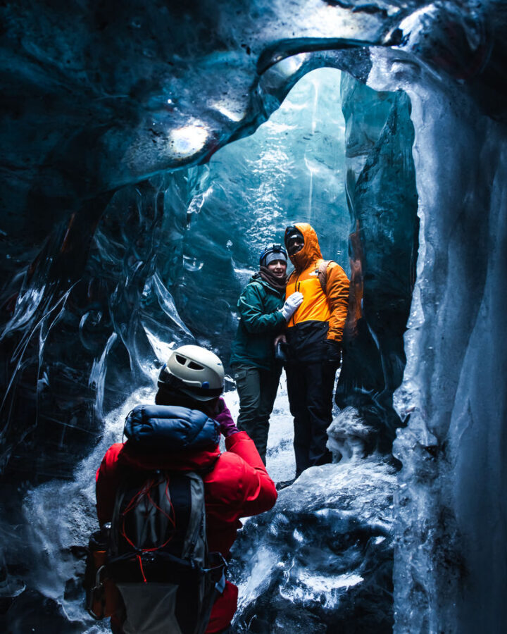 From Jökulsárlón: Vatnajökull Glacier Blue Ice Cave Tour - Walking on glacier ground