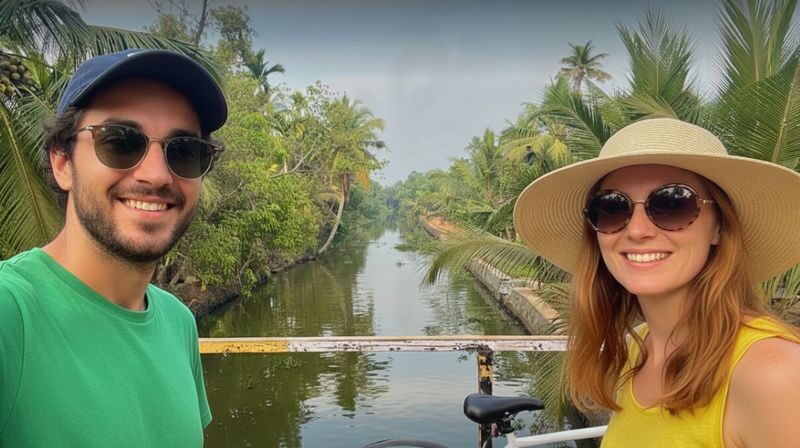 From Kochi: Alleppey Overnight Houseboat Cruise With Meals - Lunch aboard the houseboat