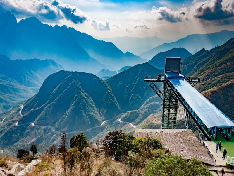 From Sapa: Rong May Glass Bridge & Silver Waterfall Half-Day Tour - Big views depend on clear skies