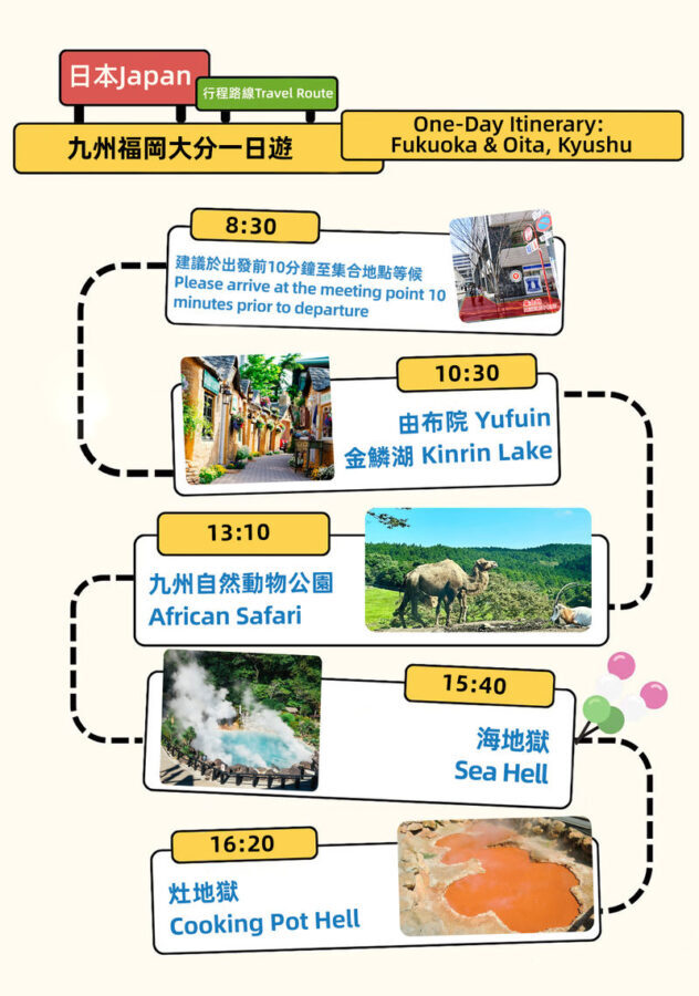Fukuoka Full-Day Kyushu Natural Animal Park & Kinrin Lake Tour - Kinrin Lake: a scenic stop, not a guaranteed misty view