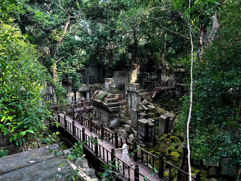 Full Day Banteay Srei Beng Mealea and Koh Ker Tour from Siem Reap - Banteay Srei and its detailed carvings