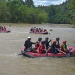 Fun Countryside Cycling and Kiulu Rafting in Sabah - From the bike saddle to the Kiulu River