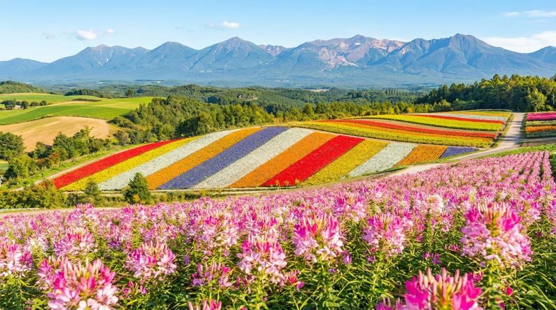 Furano & Shikisai-no-Oka Lavender Day Trip from Sapporo (Includes Limited-Time Complimentary Flower Park Admission + Norokko Tractor Bus Ride) - Shikisai-no-Oka and the tractor ride