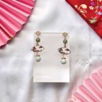 Gemstone Earrings by Floral Knots at Orchard Gateway - Choosing beads, motifs and metal