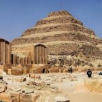 Giza Pyramids, Saqqara Step Pyramid, Memphis & Dahshur Red Pyramid - Starting early at the Giza Plateau