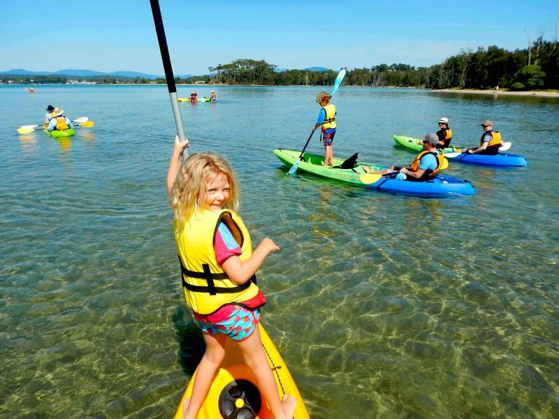 Glass Bottom Kayak Tour in Cullendulla Sanctuary - A guided paddle, not a race