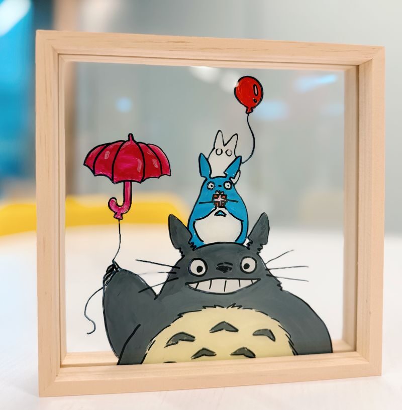 Glass Painting Workshop - Two hours at the table