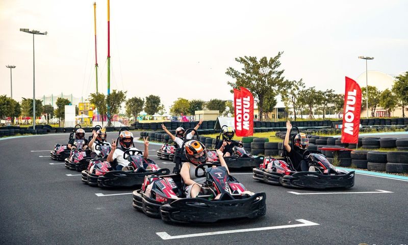 Go Kart, Paintball, Archery & Sim Racing Action Pass in Ho Chi Minh - Starting with a safety briefing and the kart track