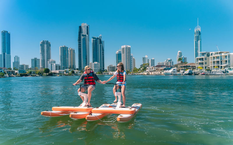 Gold Coast Waterbike Experience - From Cavill Avenue to Budds Beach