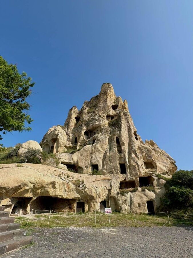 Göreme Rose Valley & Çavusin Castle Half-Day Hiking Tour with Hidden Caves - Rose Valley, best appreciated at walking pace