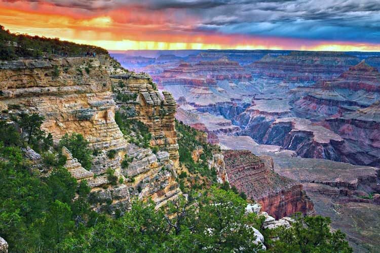 Grand Canyon National Park South Rim Bus Tour - The long ride through Arizona