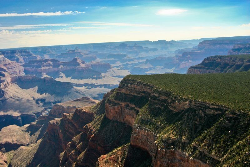 Grand Canyon North Rim Helicopter Tour with Optional Hummer Tour - What happens during the 30-minute flight