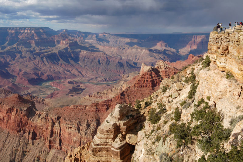 Grand Canyon South Rim Majestic Helicopter Tour with Optional Hummer - What the 30-minute route shows you