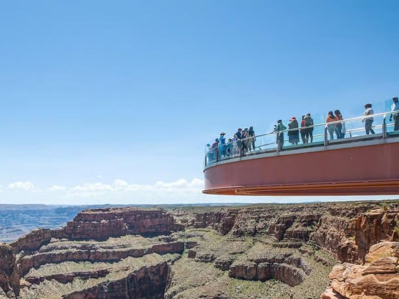 Grand Canyon West All Access Pass - The shuttle makes three viewpoints manageable