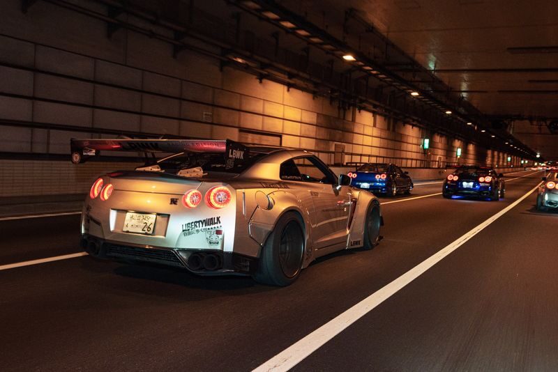 GT-R35 Widebody 800HP & Car Meet | Tokyo JDM Car Club Experience - Meeting at Ricoland Tokyo Bay