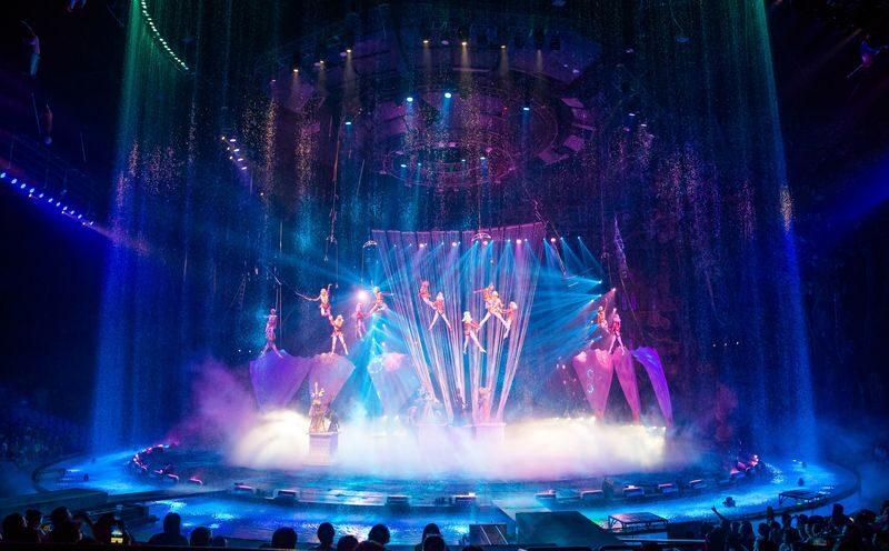 Guangzhou Chimelong International Circus - Arrive early for the atmosphere, not a guaranteed seat upgrade
