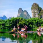 Guilin Li River 4-Star Cruise & Yulong River Bamboo Rafting Day Tour - The Yangdi to Caoping cruise: the day’s centerpiece