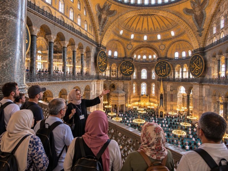 Hagia Sophia, Bosphorus Cruise, Blue Mosque, Balat, Pierre Loti Hill - Hagia Sophia and the old city on foot