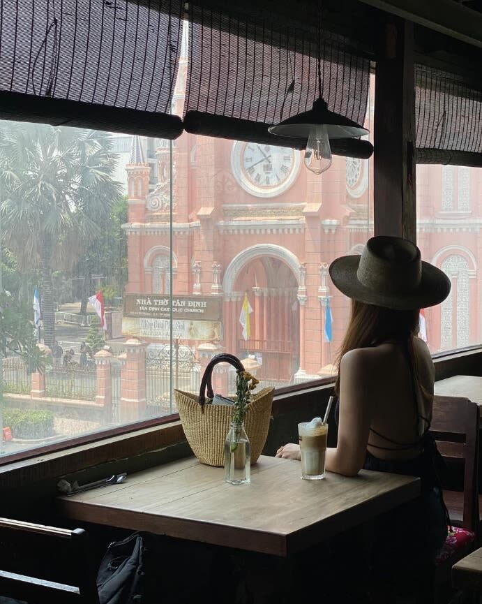 Half day Instagram Cafe Tour in Ho Chi Minh - Tan Dinh Church, the city’s pink photo stop