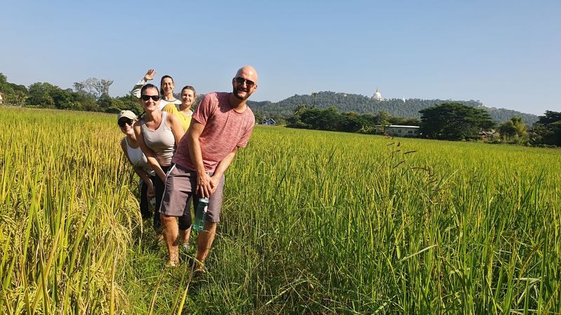 Half-Day Yoga, Meditation, and Immersion in Thai Culture - Yoga in a garden setting