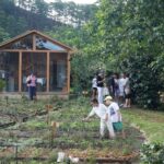 Hands-On Candle Making & Herb Garden Visit by Twin Beans Farm - Pouring, shaping, and decorating the candle