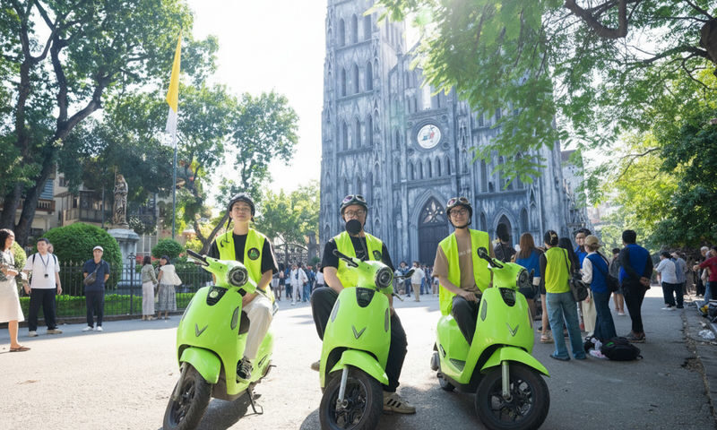 Hanoi Electric Motorbike City Tour:Train Street, Backstreets & Local Life - Backstreets and the feel of daily Hanoi
