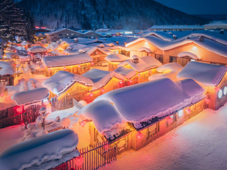 Harbin, Snow Town, Changbaishan, and Yanji Private 6-Day Tour (Including Hot Spring Hotel) - Day one: Harbin after dark