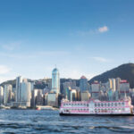 Harbour Cruise - Bauhinia - Leaving North Point at 17:15