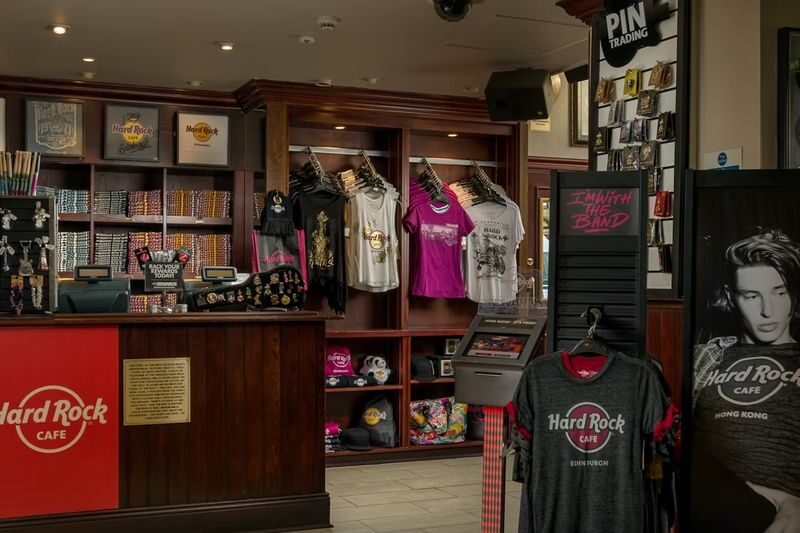 Hard Rock Cafe Edinburgh Dining Experience - Rock memorabilia with a Scottish address