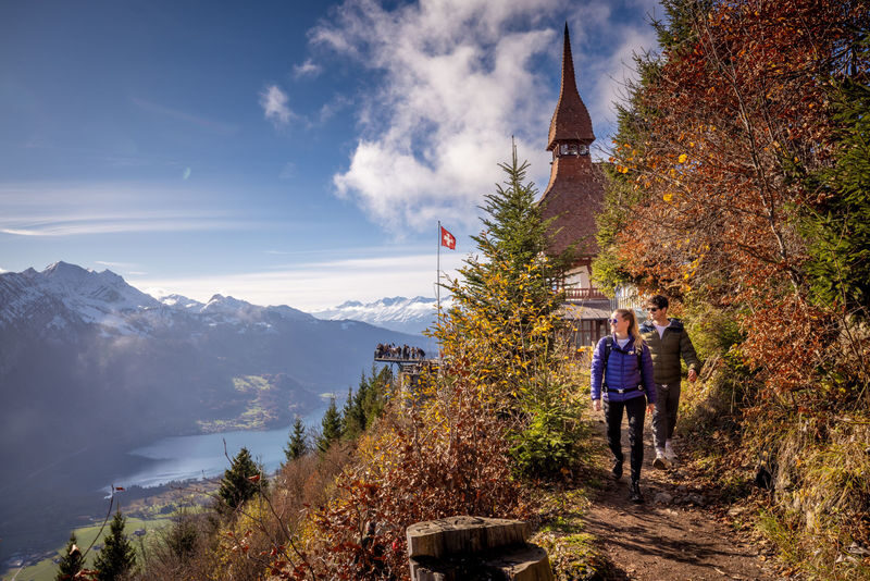 Harder Kulm - Top of Interlaken Funicular Ticket - The Harderbahn ride is part of the attraction