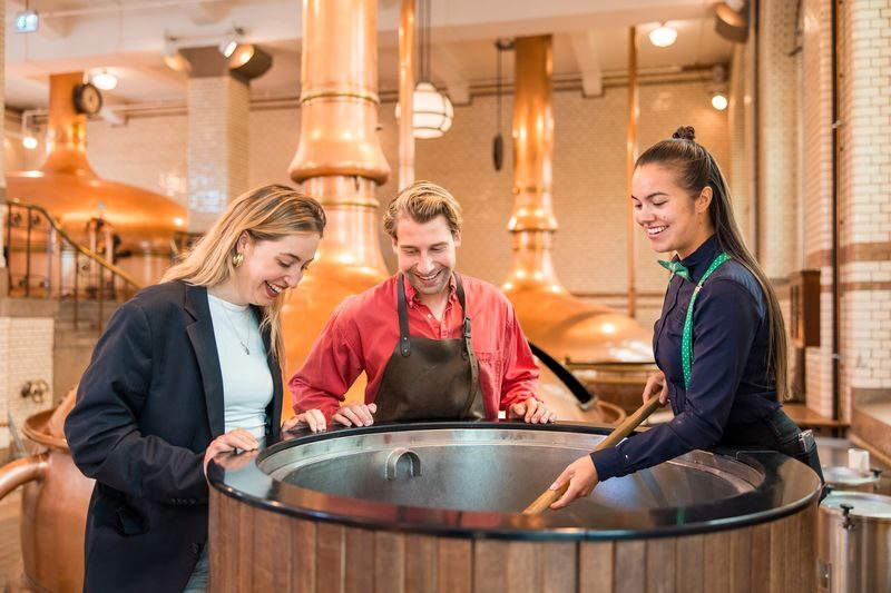 Heineken Experience Ticket in Amsterdam - From ingredients to tasting