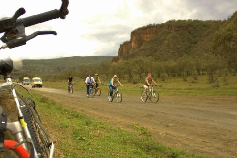 Hells Gate Cycling & Naivasha Boat Ride Private Day Tour - Cycling at Hells Gate