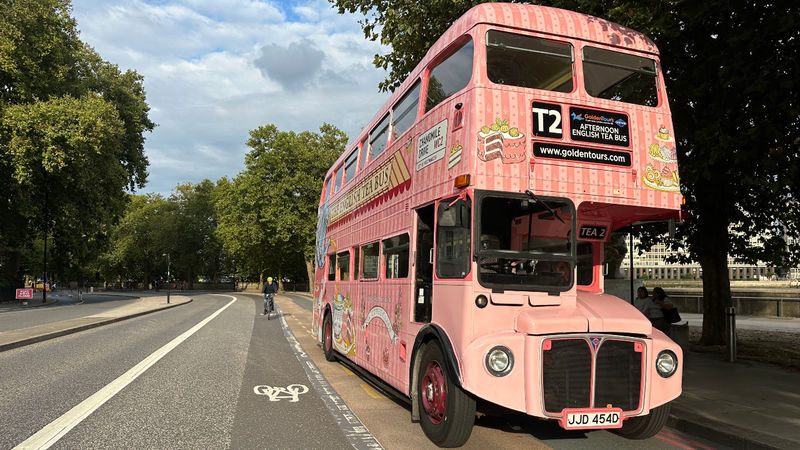 "Here We Go Again" London Afternoon Tea Bus - London Bridge and the rest of the route