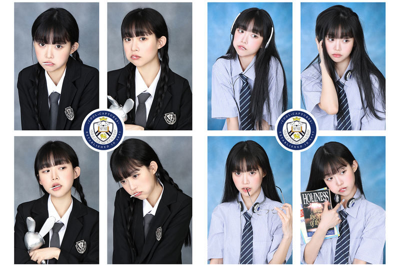 Highteen Concept Self-Service Photography in Seoul - Choosing a uniform and setting your look