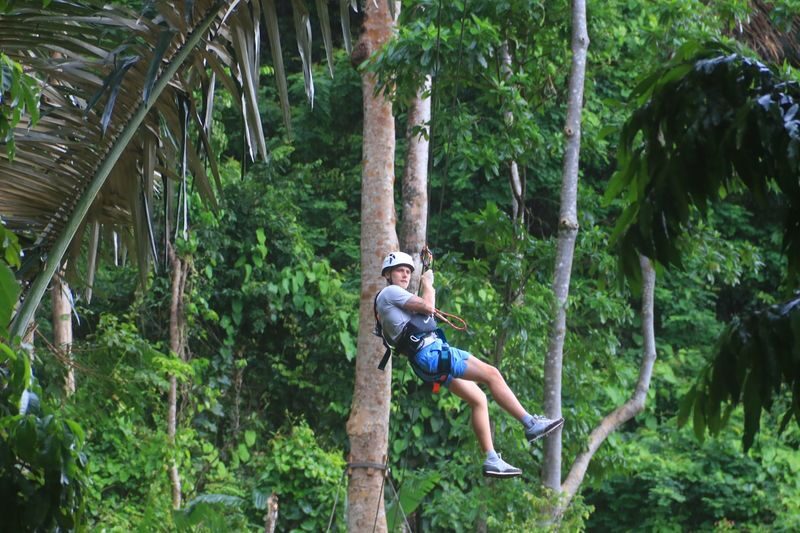 Hill Park Adventure Zipline and Rollers in Krabi - Guides, safety gear and the people who make it work
