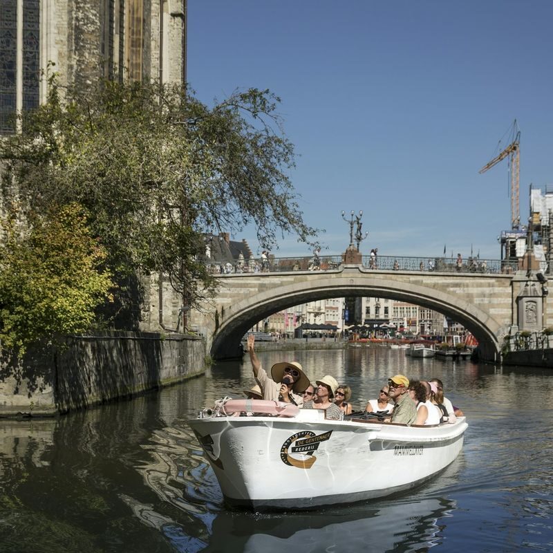 Historical Boat Tour in Ghent - Following the Lys and Lieve toward the Rabot Towers