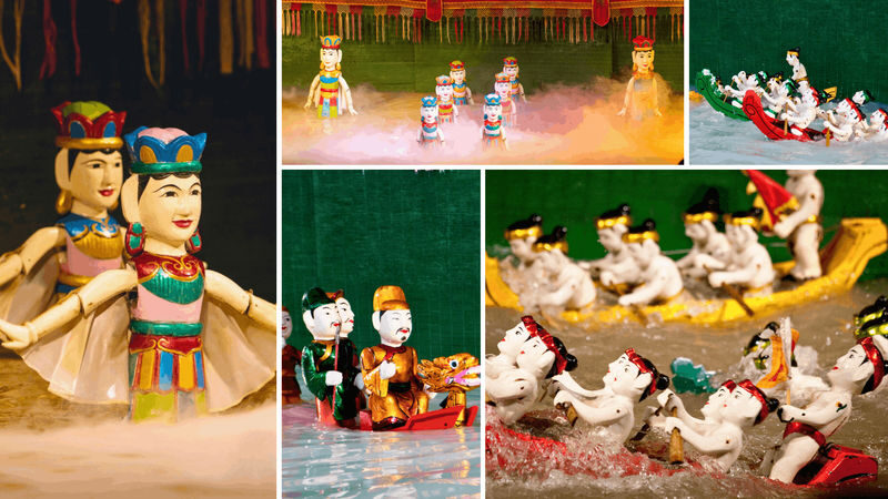 Ho Chi Minh City Night Tour: Water Puppet Show & Dinner on Saigon River Cruise - Following the story at the water puppet show