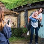 Hobbiton and Waitomo Glowworm Caves Day Tour - Walking through Hobbiton’s film set