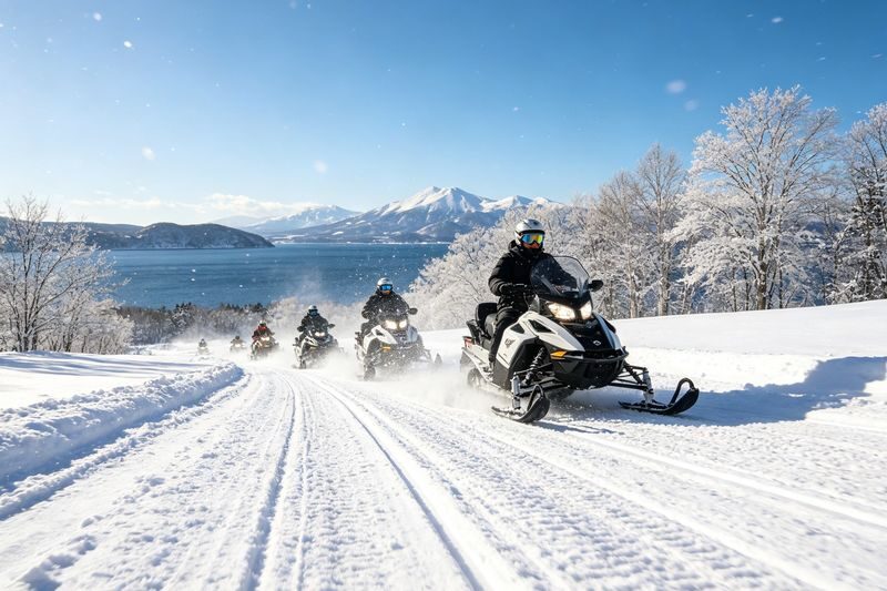 Hokkaido Noboribetsu Day Tour | Lake Toya (Optional Snowmobile in Winter) & Lake Hill Farm & Showa Shinzan & Jigokudani (Hell Valley) & Fukiidashi Park (Matsusui Park) | Multiple Itineraries Available - Fukidashi Park and Mount Yotei’s spring water