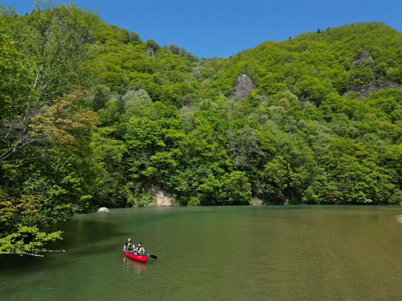 Hokkaido, Sapporo, Jozankei: Gently cruising while enjoying the scenery ~Relaxing Canoe Tour~ (with bonfire & roasted marshmallows) - What the outing involves