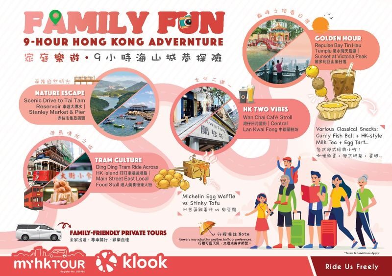Hong Kong Private Day Tour | Family Fun, Parent-Child, Senior-Friendly | Perfect for Families, Small Groups & Corporate Guests - The tram, Stanley, Repulse Bay, and the Peak