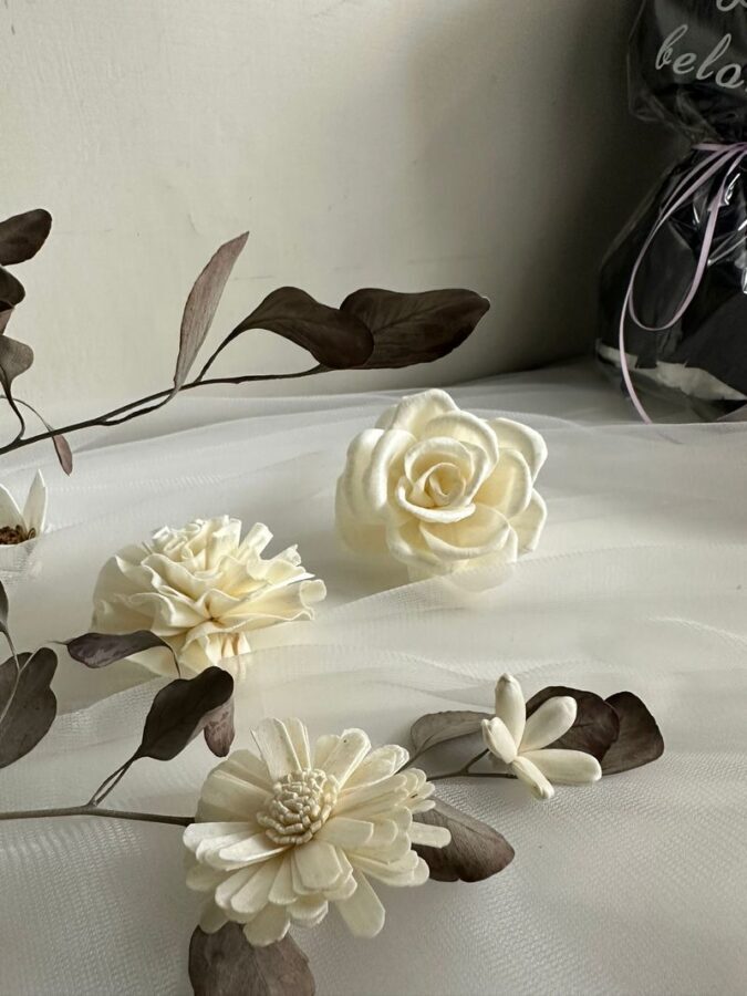 Hong Kong R florist - Handmade Sola Flower & Preserved Flower Workshop | Glass Dome | Diffuser Bottle | Flower Box | Flower Basket | Flower Mirror | AUBE Certificate Course | Lai Chi Kok - How the making process is likely to unfold