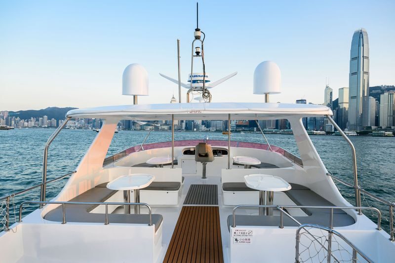 Hong Kong Starlight Night Tour Western-style luxury yacht cruises - A harbor loop, not a hop-on tour