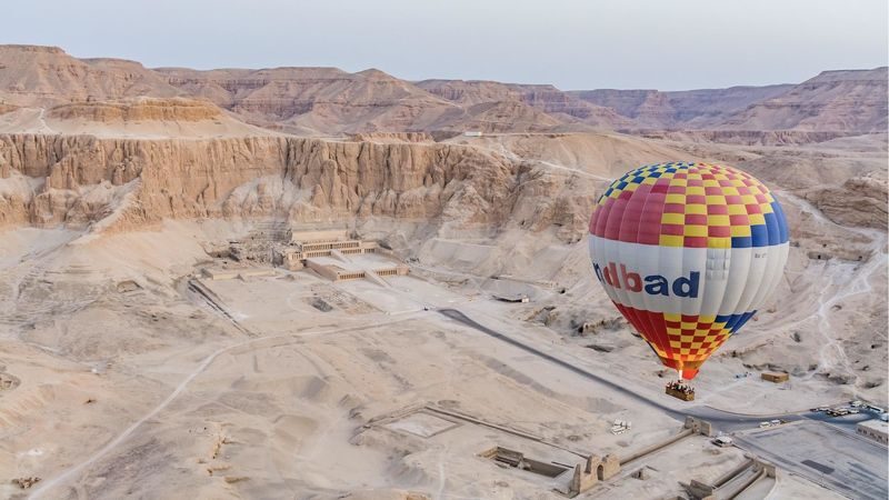 Hot Air Balloon Ride in Luxor Egypt with Transfers - At the launch site, safety comes before the view