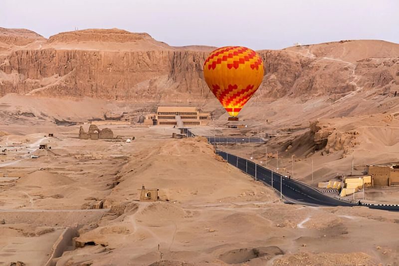 Hot Air Balloon Ride In Luxor With Pick Up - From hotel pickup to the launch site